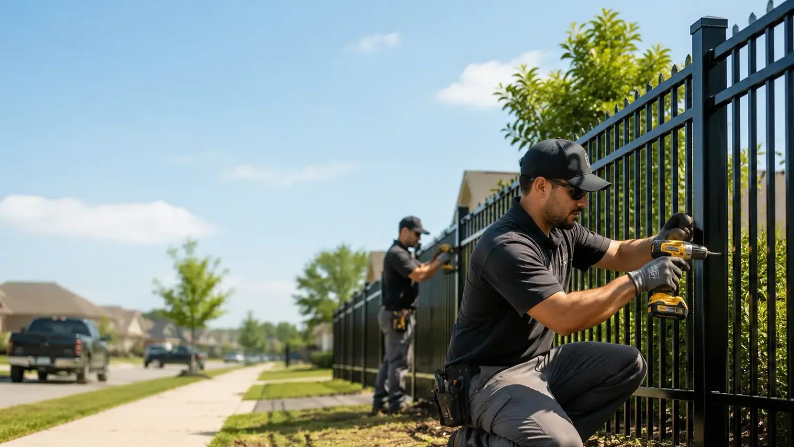 Metal Fence Installation in Wheatland, ND